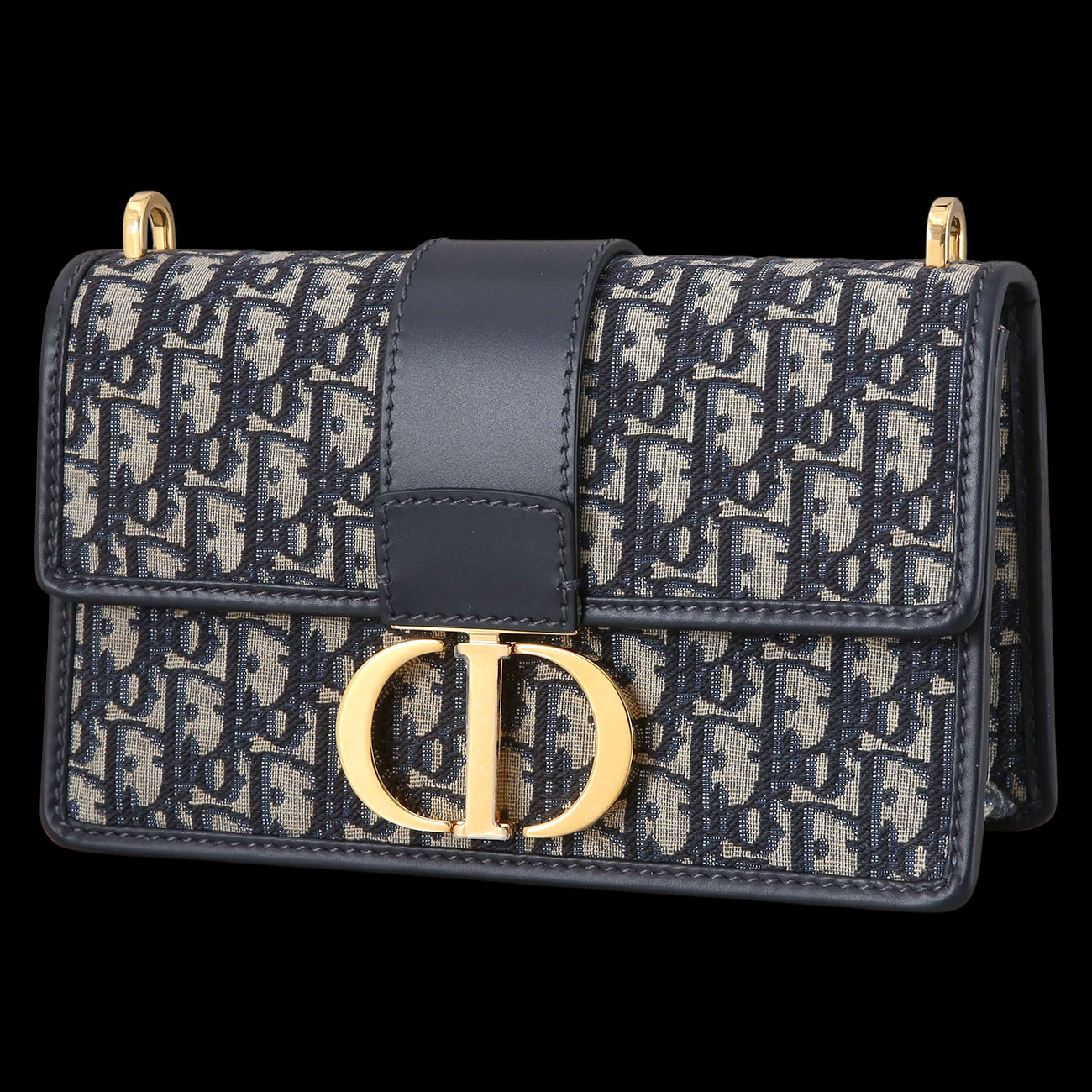CHRISTIAN DIOR(USED)크리스찬 디올 오블리크 30 몽테인 체인 숄더백